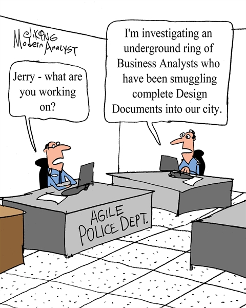 Humor - Cartoon: Underground Business Analysts